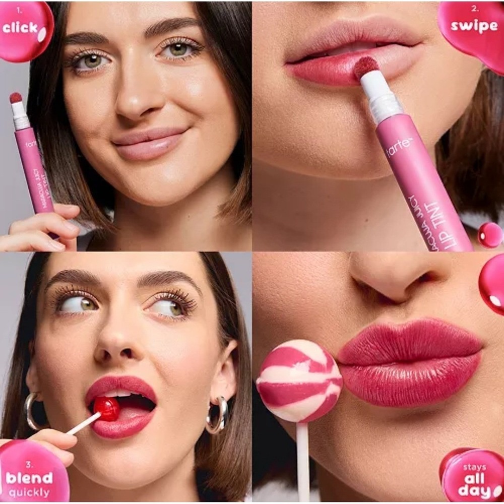 TarteMaracuja Juicy Lip Tint Lolli Brand New - Picture 9 of 9
